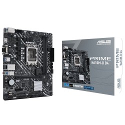ASUS PRIME H610M-D D4 INTEL H610 LGA1700 DDR4 3200 HDMI VGA M2 USB3.2 COM MATX ASUS 5X PROTECTION III ARMOURY CRATE AI SUİTE 3